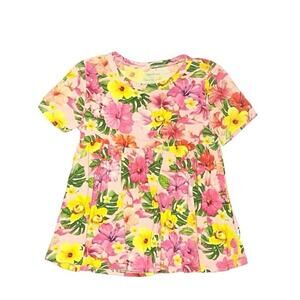Posh Peanut 4T Top / Dress in Tropical Floral Print